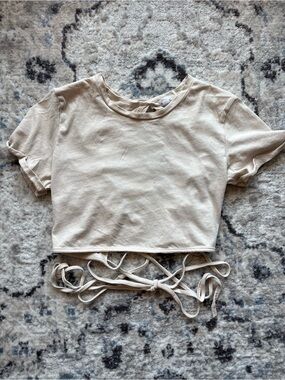 Wrap Around Open Back Garage T-Shirt